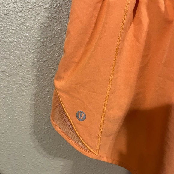 Lululemon Hotty Hot High-Rise Lined Short 2.5" Lit Orange - Picture 7 of 9